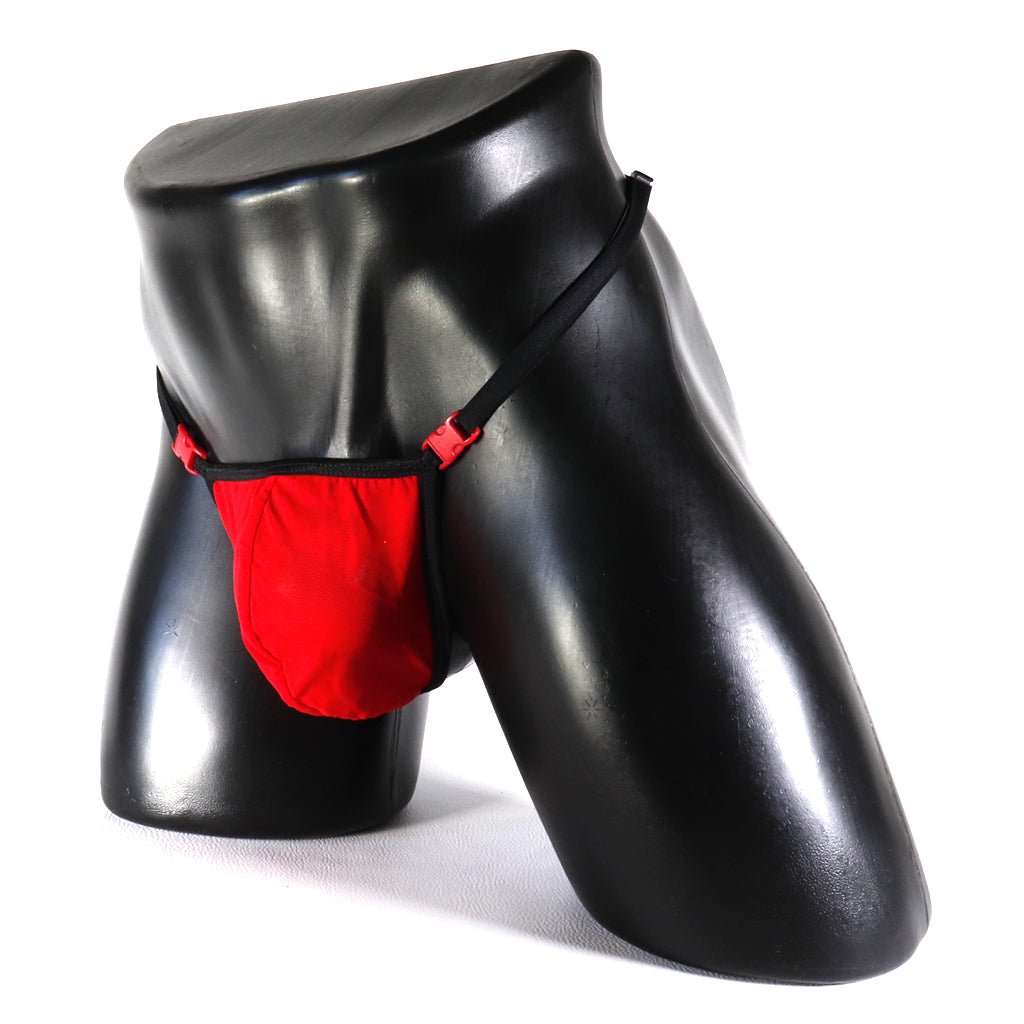 String Transparente – Rouge