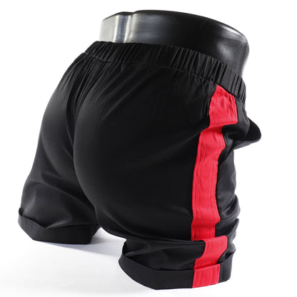 Mini - Short  -  Mini short Bermuda - Transparent – Noir - gris - blanc - jaune
Mini short de sport transparent noir avec design contrasté, créé par Omar Enrique Paris – mode masculine, vêtements sportifs et style audacieux.
Keywords: short sport homme, short transparent, mode masculine, Omar Enrique Paris