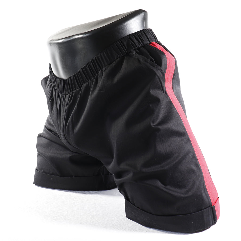 Mini - Short  -  Mini short Bermuda - Transparent – Noir - gris - blanc - jaune
Mini short de sport transparent noir avec design contrasté, créé par Omar Enrique Paris – mode masculine, vêtements sportifs et style audacieux.
Keywords: short sport homme, short transparent, mode masculine, Omar Enrique Paris
