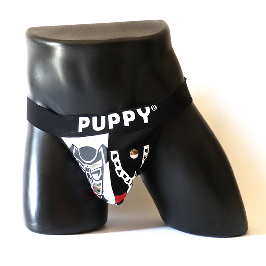 Jockstrap Puppy – Édition Spéciale
Jockstrap Puppy en coton élastique noir avec poche intégrée, conçu par Omar Enrique Paris – sous-vêtements masculins sportifs et fetish.
Keywords: jockstrap homme, jockstrap puppy, sous-vêtements fetish, Omar Enrique Paris
