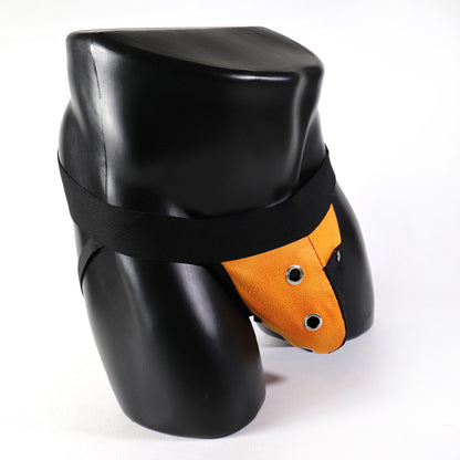 JOCKSTRAP DESIGN EN SEMI-CUIR AVEC POCHE