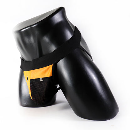 JOCKSTRAP DESIGN EN SEMI-CUIR AVEC POCHE