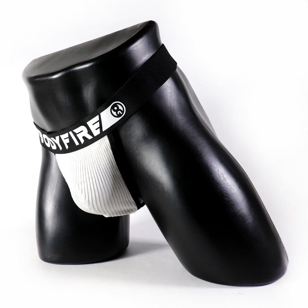 JOCKSTRAP CLASSIC BLANC – BODYFIRE - PIÈCE UNIQUE